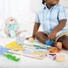 Melissa & Doug - Puzzle à grosses pièces en bois, safari - 8 pièces-6