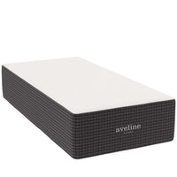 Modway Aveline 16" Memory Foam Twin Mattress-6" Cooling Gel-Infused Memory Foam