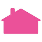 JAM Paper - Rouleaux d'étiquettes standard - en forme de maison - 1 7/8 x 2 7/8 - rose fluo - 125 étiquettes/rouleau-Taille : En forme de maison (1 7/8 x 2 7/8 pouces) | Les étiquettes imprimables sont faciles à créer et à personnaliser.
