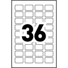 Avery White Print or Write Removable Rectangular Multiuse Labels, 1/2" x 3/4", 540 Pack, (2311)-Removable