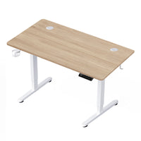 MotionGrey Ergo2 Electric Height Adjustable 47" W Sit-to-Stand Desk with Memory Settings - Light Brown-Affordable Pricing - MotionGrey is a North American based company, focused on providing affordable & ergonomic solutions to everyday workplaces. Our Standing Desk are priced competitively, while offering the industry leading quality & Technology