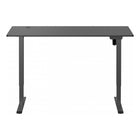 TygerClaw 42" Two Stage Column Sit Stand Desk - Black-The leveling feet are designed to adapt seamlessly to various uneven floors or surfaces