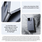 Google Pixel 10 Pro Fold - 256 Go - Pierre de lune - Bell-Avec l'appareil photo pour égoportrait de 10 Mpx sur l'écran intérieur et l'écran extérieur, vous prendrez l'habitude de prendre des égoportraits parfaitement cadrés. C'est bon pour vous