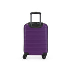 Swiss Mobility SEA 3-Piece Hardside Luggage Set - Purple-Signature lined interior with dividing panel, practical pockets and tightening straps to keep content organized and in place
