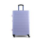 Reebok Double Dribble 30" Hardside Spinner Luggage - Lilac-Telescopic trolley handle ergonomically designed for comfort and durability with multi-stage locking heights with reinforced top and side handle