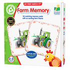 The Learning Journey My First Memory Game - Farm-Designed to introduce problem-solving and encourage memory skills, this farm-themed game makes it fun to reach key developmental milestones