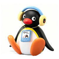 MarTUBE Pingu Cartoon Bluetooth Speaker with Shaking Head Feature - Blue/White-Bluetooth 5.3 wireless connection with up to 10 m range