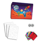 Skillmatics Foil Fun Up In Space Art Kit-80 Foam Stickers