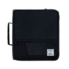 Hilroy 2" 3 Ring Utility Zipper Binder - Black/Grey-2" Ring Capacity - Hold approx. 375 to 500shts of standard 20lb paper