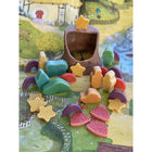 Yellow Door Scenery Stones Fairy Tale Play 18-Piece Set-Size approximately (1-3/4" x 2")