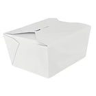 Victoria Bay Take Out Box - 4.3" W x 3.5" L x 2.5" H - White - 450 Pack-Take-out box fold-top