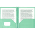 Staples - Couverture en poly - aqua-Opaque 0,2 mm