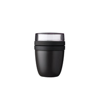Mepal  Lunch Pot - 500+200 mL - Black-Dishwasher Safe