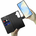 Blu Element - Folio 2-en-1 pour Samsung Galaxy S26+, Noir-Support de voiture compatible