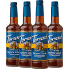 Torani Sugar Free Brown Sugar Cinnamon Syrup - 750 mL - 4 Pack-A Perfect Pair: A complete pair of brown sugar and cinnamon right at your home. So be ready to be a part of sweet brown sugar and cinnamon world
