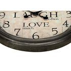Monarch Specialties Clocks 16" Round Wall Clock - Antique Brown -With no assembly required, just insert 1xAA battery (battery not included), hang it up and enjoy the instant transformation in a room