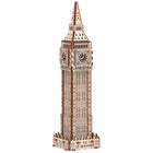Mr.Playwood - Puzzle STEM en bois 3D Big Ben - Lot de 215-Modèle STEM 3D écologique à assembler et personnaliser à l'école ou à la maison