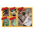 Yellow Door Let's Investigate Fossil Stone 8-Piece Set-These fossils (3-3.5'') have huge potential for discovery and storytelling and provide a great springboard to further activities