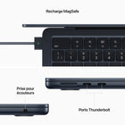 Apple - MacBook Air 13 po - M2 - 512 Go de stockage SSD - 8 Go de mémoire unifiée - Minuit-8 Go de mémoire unifiée