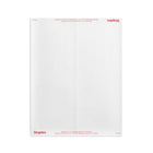 Staples White Shipping Labels - For Use With Inkjet/Laser Printers - 4" x 2" - White - 250 Pack-Preset layout compatible with many popular word processing programs