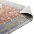 Modway - Citlali Aztèques du Sud-Ouest en détresse Tapis 4 pi l x 6 pi L - Multicolore-Haute densité / Tissé à la machine