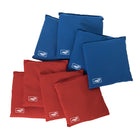 Triumph Competition Microfiber Bean Bag Set with Tray - 6" x 6" - Red/Blue - 8 Pack-5