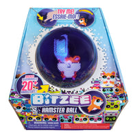Bitzee - Animal de compagnie numérique en forme de boule de hamster-Amis numériques avec lesquels vous pouvez interagir : Bitzee Hamster Ball réagit au toucher, au mouvement et roule avec des effets sonores et des interactions. Découvrez 20 amis pour rejoindre votre hamster héroïque dans des aventures amusantes. 3 piles AA fournies
