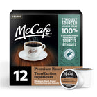McCafé Premium Medium Dark Roast - K-Cup Coffee Pods - 12 Pack-Roast: This blend is roasted slightly darker than medium, which yields a balanced flavour and rich aroma
