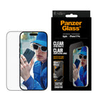 PanzerGlass UWF Screen Protector Fit with Fastfit for iPhone 17 Pro - Clear-Keeps your device safe from your everyday fumbling, dropping and cracking