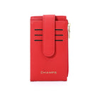 Champs Iconic Yoga Cardholder - Red-RFID Blocking Card Holder
