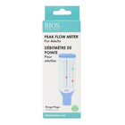 BIOS Diagnostics PF103 Peak Flow Meter for Adults -Colour-coded area to write healthcare professional provided ranges