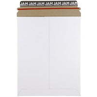 JAM Paper Photo Mailer Stiff Envelopes with Self Adhesive Closure, 9.75 x 12.25, White, 6 Pack-Stiff Mailer