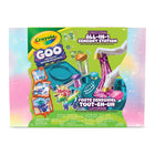 Crayola - Poste sensoriel tout-en-un Goo licorne-BRICOLAGE GOO PEU SALISSANT : La formulation spéciale garantit que la GOO ne colle pas aux vêtements, aux cheveux ou aux mains, ce qui facilite le nettoyage pour les parents