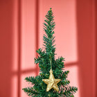 HOMCOM 6' Pencil Artificial Christmas Tree - Green-Colour: Green 