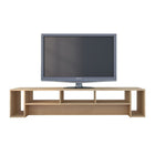 Nexera Rustik 72" TV Stand - Natural Maple-Fits TV screen up to 80-inch