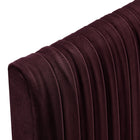 Modway Eloise Stain-Resistant Performance Velvet Full Headboard - Mulberry-7