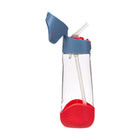 b.box - Tritan Drink Bottle - 600ml - Blue Blaze-Lightweight and durable Tritan bottle with flip-top lid.