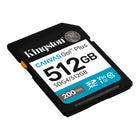 Kingston 512 GB SDXC Canvas Go Plus Gen4-Ideal for shooting 4K UHD video and burst mode photography on your DSLR