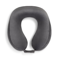 Bugatti Ergonomic Neck Pillow - Grey-280g memory foam for superior comfort