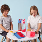 b.box - Mini Lunchbox - Flamingo Fizz-Conseils P'entretien : Lavable au lave-vaisselle (panier supérieur uniquement, jusqu'à 60 °C)