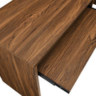 Modway - Venture En forme de L Bois Bureau - Noyer-9