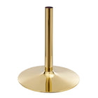 Modway Verne 40" Dining Table - Gold White-Non-Marking Foot Ring