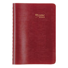 Brownline - 2026 Agenda quotidien Essential - 8 po x 5 po - Couleurs assorties - Anglais-Reliure spirale double avec couverture souple d'aspect lézard