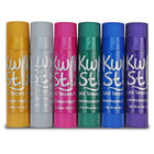 Kwik Stix Solid Tempera Paint Stick - Classic - Neon & Metallic Colours - 24 Pack-No water required