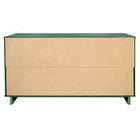 Manhattan Comfort - Granville commode moderne double large de 55,04 po - vert sauge-17,72 po L x 55,04 po l x 31,73 po H