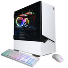 CyberPowerPC Gamer Supreme Gaming Desktop - AMD Ryzen 7 8700F - Radeon RX 9060 XT 16 GB - 32 GB DDR5 RAM - 2 TB SSD - White-AMD Ryzen 7 8700F 4.1GHz (Max 5GHz)