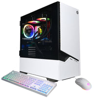 CyberPowerPC Gamer Supreme Gaming Desktop - AMD Ryzen 7 8700F - Radeon RX 9060 XT 16 GB - 32 GB DDR5 RAM - 2 TB SSD - White-AMD Ryzen 7 8700F 4.1GHz (Max 5GHz)