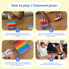 The Fidget Game The Reading Digraphs Game-Includes 120 digraph cards, 120 syllable-type cards, 4 fidget mats and 1 downloadable workbook