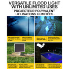 Bell + Howell Bionic Floodlight Pro Solar Lights Outdoor with Motion Sensor LED-Add an extra layer of security: the Bionic FloodlightPro raises security around your home