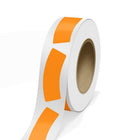 JAM Paper Standard Label Rolls - Bottle Neck Shaped - 1 3/16 x 3 1/4 - Neon Orange - 125 Labels/Roll-Colour: Neon Orange | Make your mail stand out with colourful shipping address labels.